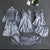 5 PIECE NIGHTWEAR . 05 Piece Bridal Nightwear Silk Grey Stone