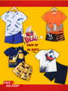 Pack of 04 - Kids Summer Suits Set Deal