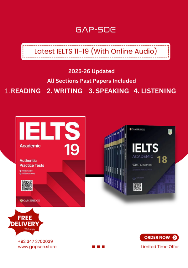 IELTS 11-19 Academic (Latest 2025-26)