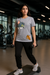 Tracksuit For Women And Girls In Grey T Shirt Round Neck Half Sleeves Tag Tom And JerryPrinted Track suit
