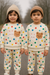 Multi Dots Printed Kids Sweatshirt Set