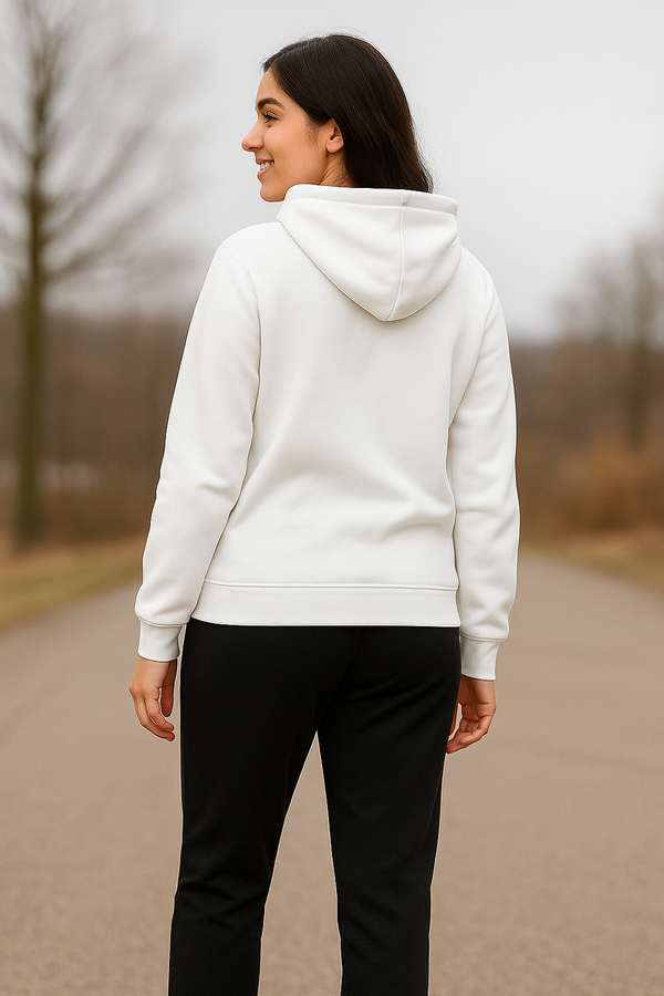 2 Bears Love Printed Winter Tracksuit For Females