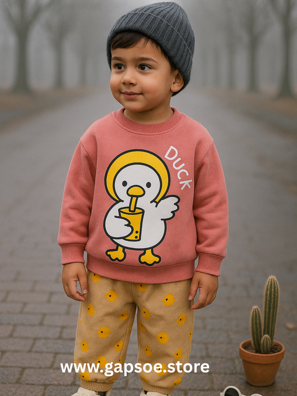 Pink Duck Kids Winter Tracksuit For Baby Boys & Girls