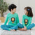 Sea Green Lion Kids Nightsuit