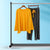 YellowGrey 2pcs Stitched Loungewear