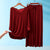 Red V-Neck Women Night Suit PJ Set ARTICLE NO# 56