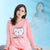 Pink Happy Cat Night Suit