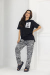 ZEBRA PRINTED NIGHTWEAR