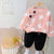 KITTY PRINT SWEATSHIRT SET FOR KIDS