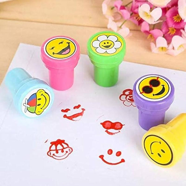 Set of 10 Pcs Smiling Stamp
