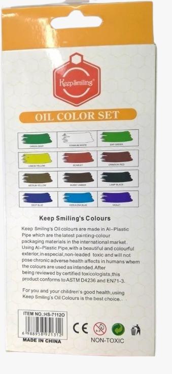 Keep Smiling Tube Old Color Paint , 6ML