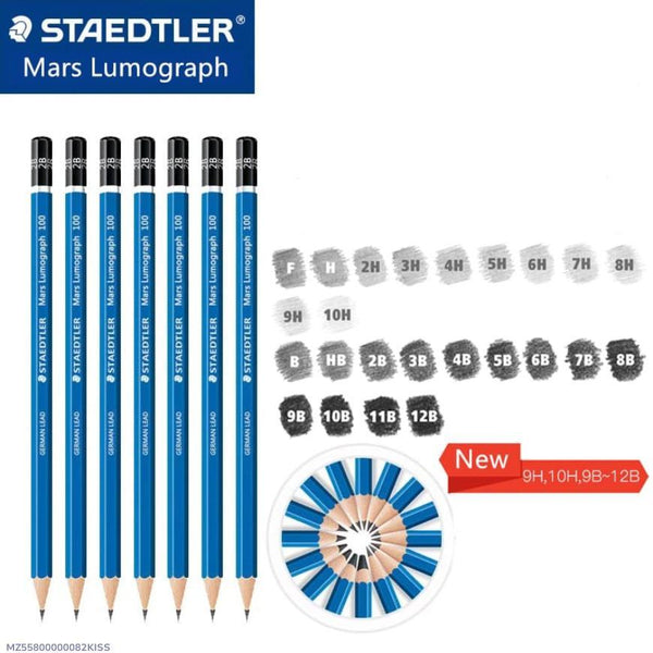 12 Pcs Premium Graphite Pencils For Drawing And Sketching