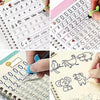 4 Pcs Set Magic Practice Copy Book For Kids