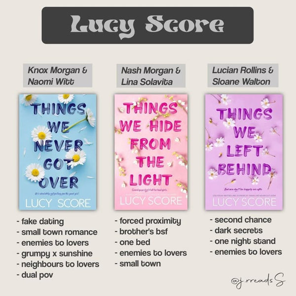 Lucy Score Pack of 03