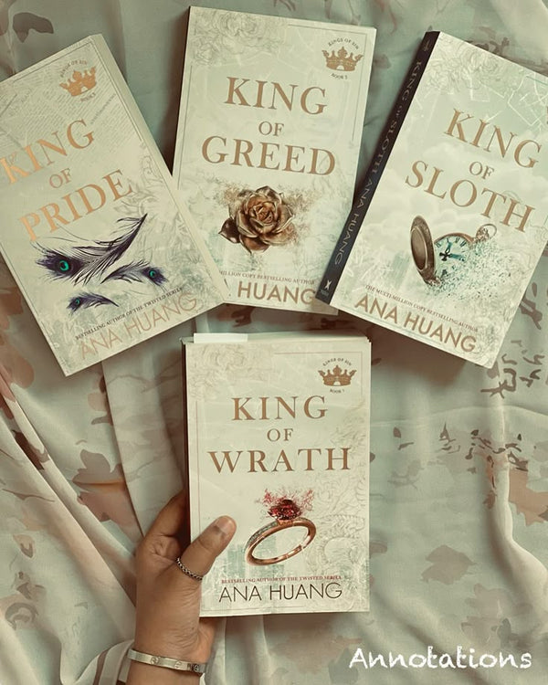 Book - King of Wrath Author - Ana Huang Pack of 04
