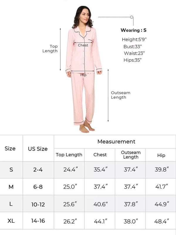 Black and Magenta 2Pcs StitchedLoungewear