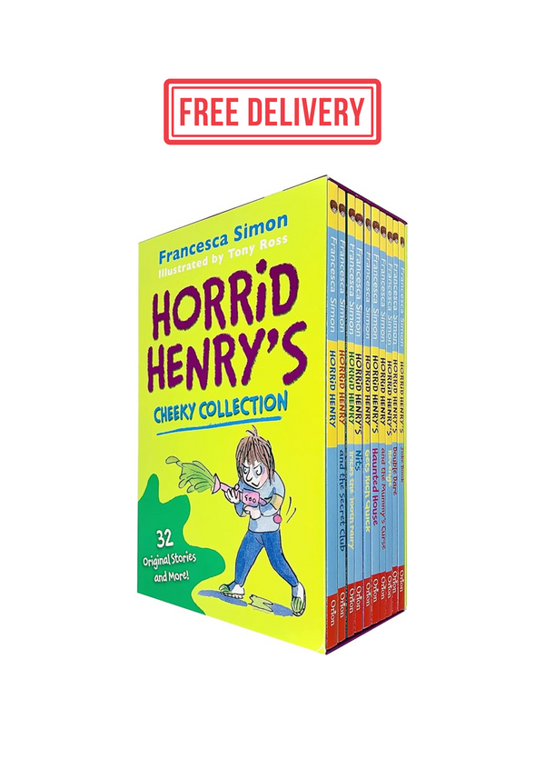 Set of 10 Horrid Henry Books