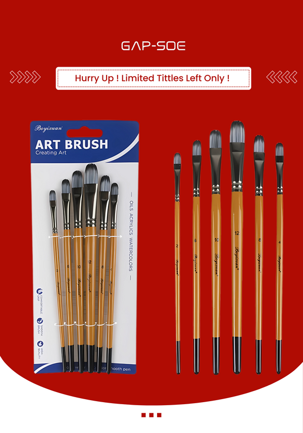 Pack of 06 Art Brush